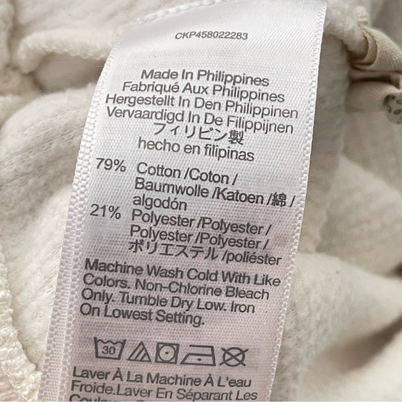 Madewell Sweatpants XS Textured Waffle Straight Drawstring Pull On Lounge Comfy - Picture 10 of 10